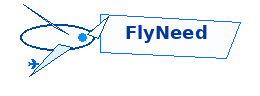 FlyNeed animated airplane